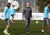 Zinedine Zidane retornó a los entrenamientos del Real Madrid tras superar el Covid-19