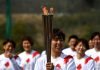Inicia el relevo de la antorcha olímpica de los Juegos de Tokio 2020