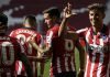 Atlético de Madrid goleó al Eibar y sigue en la cima de la liga de España