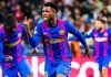 Ansu Fati mantiene con vida al Barcelona en la Champions League