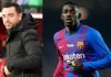Xavi Hernández: “O Dembélé renueva o se le encuentra una salida”