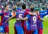 Barcelona logra importante triunfo y está en la parte alta de la Liga de España; Acá la tabla de posiciones