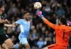 Manchester City juega partido de trámite empatando con el Sporting para avanzar a cuartos de la Champions