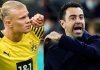 Xavi Hernández no da detalles si hubo reunión con Erling Haaland
