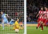 Manchester City sufre, pero derrotó al Atlético de Madrid en la ida de los cuartos de la Champions League