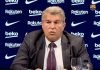 Joan Laporta tira duro contra el arbitraje en la Liga de España: “Desvirtúan la competición”