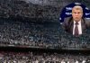 Laporta se responsabiliza por invasión de aficionados alemanes en partido del Barcelona ante Frankfurt