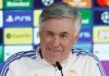 Carlo Ancelotti: “No podemos ganar solo por corazón o el empujón que dará el Bernabéu”