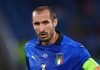 Chiellini jugará su último partido con la Selección de Italia contra Argentina y Lionel Messi