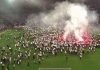 IMPRESIONANTE: Así celebró la afición del Frankfurt la clasificación a la final de la Europa League
