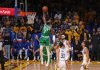 Celtics sorprendió a los Warriors y le ganó el primer partido de la final de la NBA