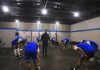 Por fuertes lluvias Jugadores hondureños calientan en gimnasio del Olímpico