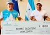 Ronald Quintero recibió una beca por parte de Condeporh