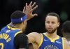 Stephen Curry fue elegido el MVP de las finales de la NBA