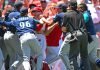 Escándalo en EEUU: Batalla campal en un partido de béisbol