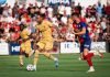 Barcelona empató en su primer partido de pretemporada ante un equipo de cuarta división