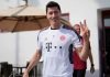 Lewandowski se presenta a la pretemporada del Bayern Munich