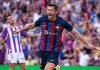 Barcelona goleó 4-0 al Valladolid con gran actuación de Lewandowski