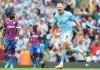 Con hat-trick de Halaand el Manchester City le remontó 4-2 al Crystal Palace