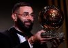 Karim Benzema gana el Balón de Oro 2022