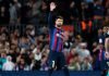 Barcelona derrotó 2-0 al Almería en la despedida del fútbol de Gerard Piqué