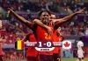 Bélgica logra importante triunfo ante una Canadá que está a la altura de un Mundial