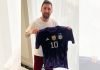 Lionel Messi donará la camisa que utilizó en el amistoso contra Honduras