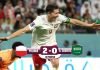 Polonia pone en su lugar a Arabia Saudita y le ganó 2-0 para ser líder del Grupo C del Mundial