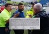 Nelson Salgado hunde al Olancho FC en el acta: “Si apuntas algo en el informe arbitral vas a tener clavo”