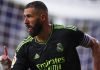 Real Madrid venció 2-0 al Valladolid con doblete de Karim Benzema