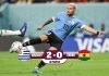 Uruguay cumplió y derrotó a Ghana, pero quedó eliminado por triunfo de Corea del Sur