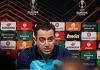 Xavi Hernández tras salida de la Europa League: «Es demérito nuestro, nos ha faltado calma, paciencia»