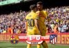 Barcelona venció 1-0 al Atlético de Madrid y matiene su distancia con el Real Madrid