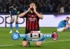 Milan empata con Napoli y clasifica a las semifinales de la Champions League