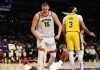 Nuggets barren a los Lakers y clasifican por primera vez en su historia a la final de la NBA