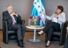 Presidenta Xiomara Castro se reúne en Bruselas, Bélgica, con el Dr. Salvador Moncada, Embajador designado de Honduras en la República Popular China