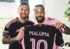 Lionel Messi sigue generando mucha sensación, recibió la visita de Maluma en Miami