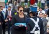 Mandataria Castro encabeza ceremonia de izada de la Bandera Nacional e inaugura festividades del mes de la Patria