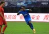 Rubilio Castillo anota gol en goleada de su equipo el Nantong Zhiyun 4-0 ante Meizhou Hakka