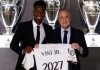 Vinicius renueva contrato con el Real Madrid hasta el 2027