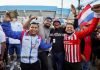 GALERÍA: Aficionados disfrutan fiesta de fútbol previo a la Gran Final Olimpia-Motagua