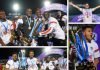 FOTOGALERÍA: Así posaron con la copa los jugadores de Olimpia, tras ganar el titulo invicto