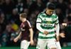 Luis Palma fue titular en derrota del Celtic ante el Hearts