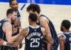 Mavericks venció 108-105 a Timberwolves en primer juego de final de Conferencia del Oeste de NBA