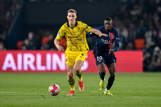 Borussia Dortmund derrota al PSG y clasifica a la final de la Champions League de Europa.