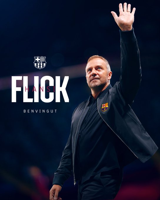 Hansi Flick oficialmente es nuevo técnico del Barcelona.