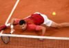 Novak Djokovic se retira del Roland Garros por lesión