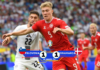 Dinamarca decepciona y empata con Eslovenia en su debut en la Euro