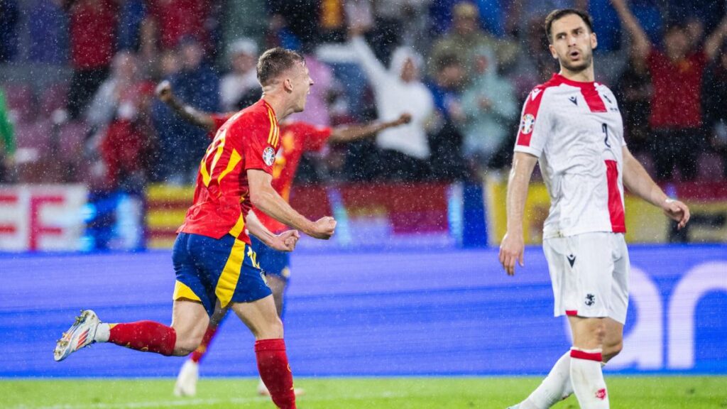 España saca su “Furia” y golea a Georgia para clasificar a cuartos de final de la Eurocopa.