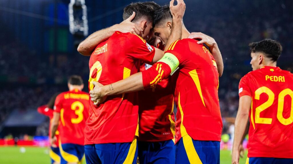 España saca su “Furia” y golea a Georgia para clasificar a cuartos de final de la Eurocopa.